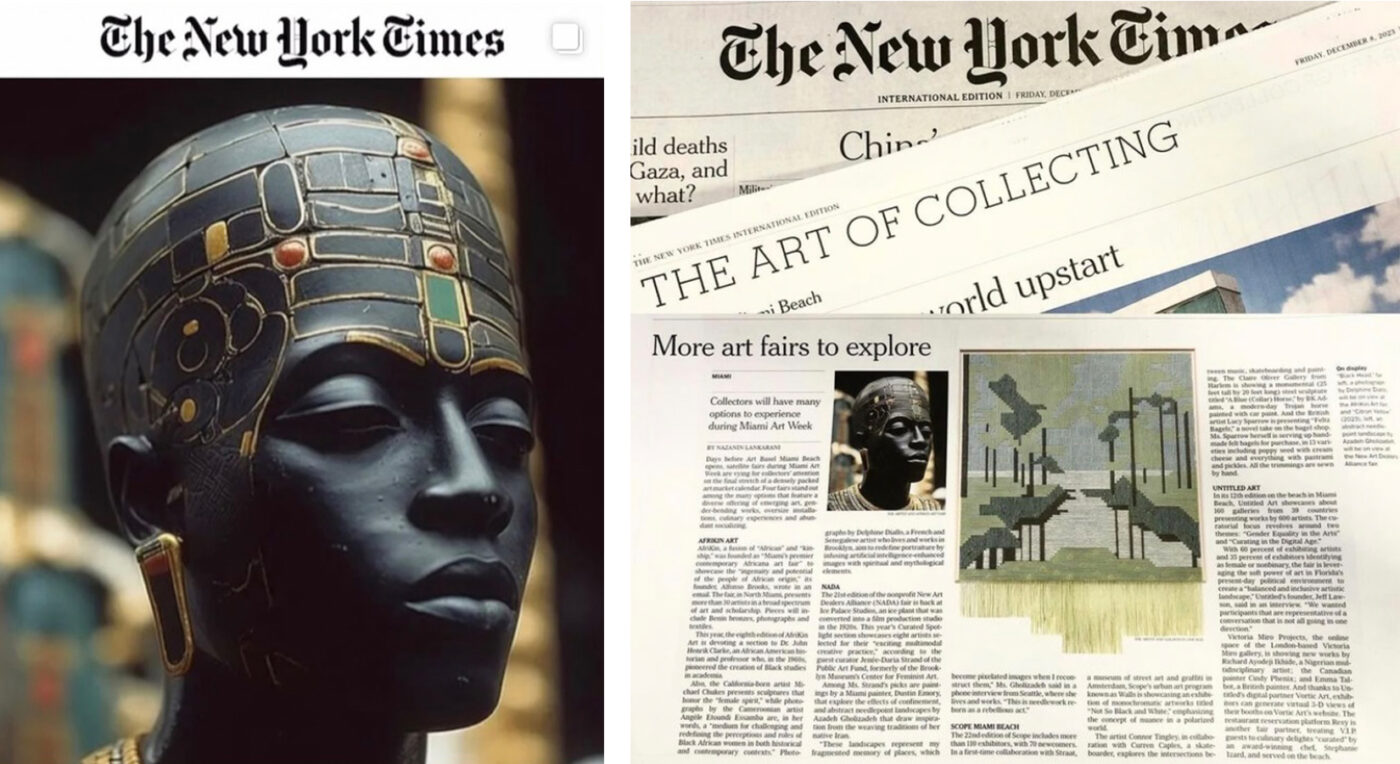AfriKin New York Times Cover